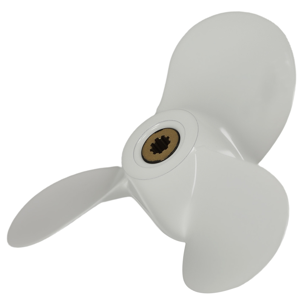 7 Pitch Aluminum Propeller compatible for Yamaha 4-6HP 6E0-45943-01-EL 7.5 RH
