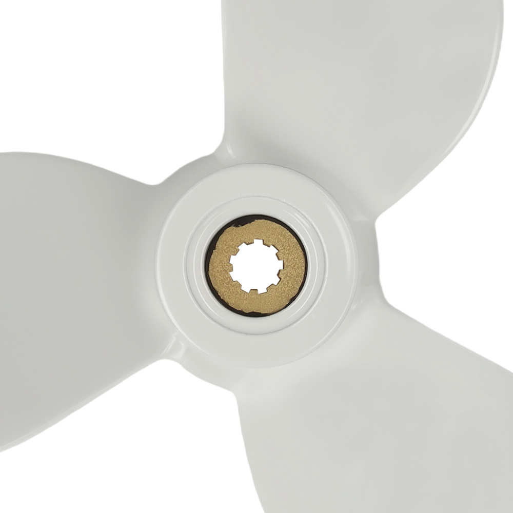 7 Pitch Aluminum Propeller compatible for Yamaha 4-6HP 6E0-45943-01-EL 7.5 RH
