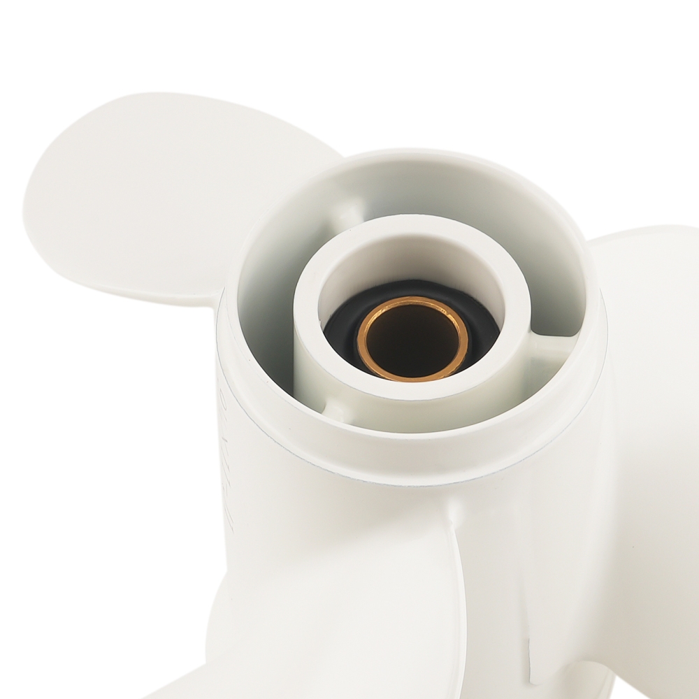 11 Aluminum 3 Blade Propeller compatible for Yamaha 15HP 20HP 63V-45943-10-00 8 Spline