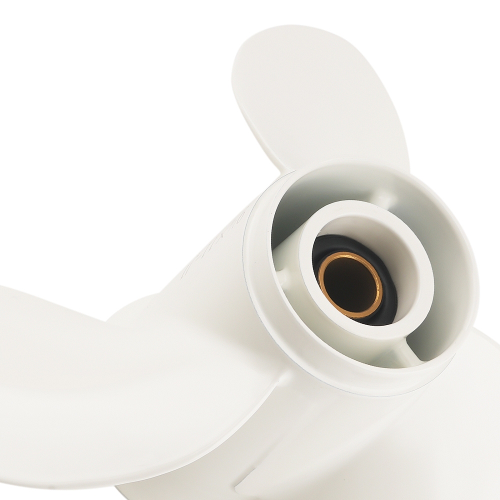 11 Aluminum 3 Blade Propeller compatible for Yamaha 15HP 20HP 63V-45943-10-00 8 Spline