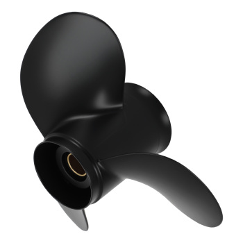 3 Blade Aluminum Propeller compatible for Mercury 40-70HP 48-73132A45 10 Pitch