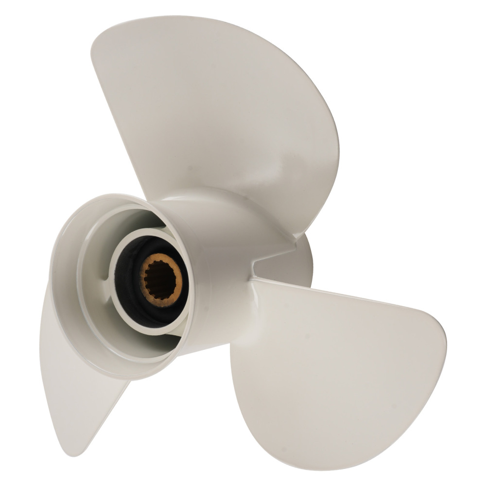 14x11 3 Blade Aluminum Propeller compatible for Yamaha 50-130HP Outboard Engine