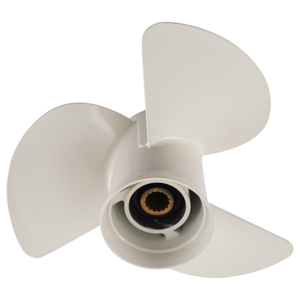 14x11 3 Blade Aluminum Propeller compatible for Yamaha 50-130HP Outboard Engine