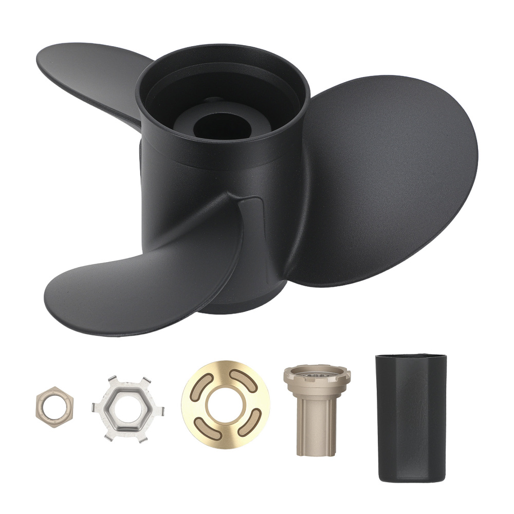 13 3/4x15 Propeller compatible for Mercury 40-140HP 3 Blade Aluminum 48-77342A45 RH