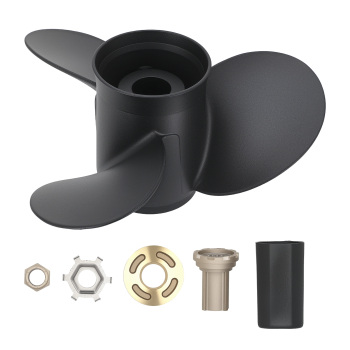 13 3/4x15 Propeller compatible for Mercury 40-140HP 3 Blade Aluminum 48-77342A45 RH