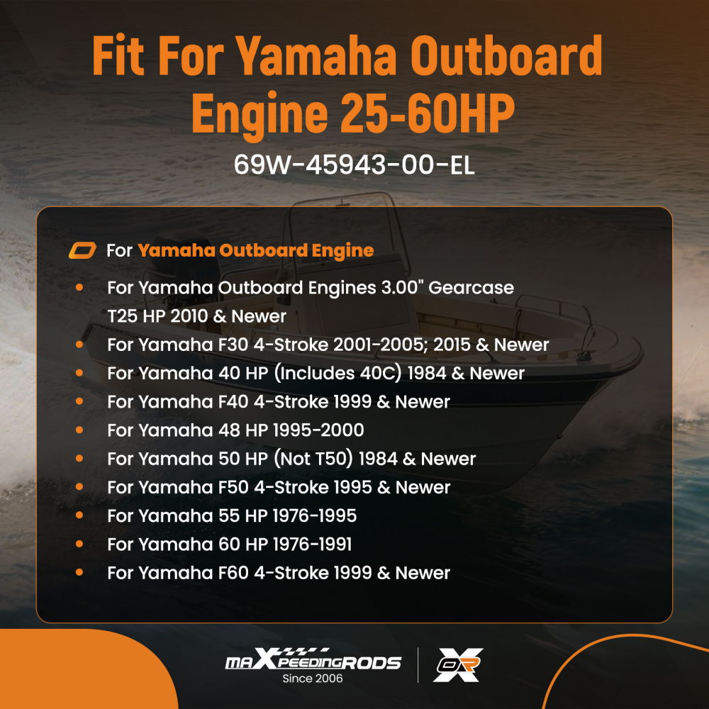 11 x 15 Propeller compatible for Yamaha F30/F40/F50/F60 4-Stroke 69W-45943-00-EL