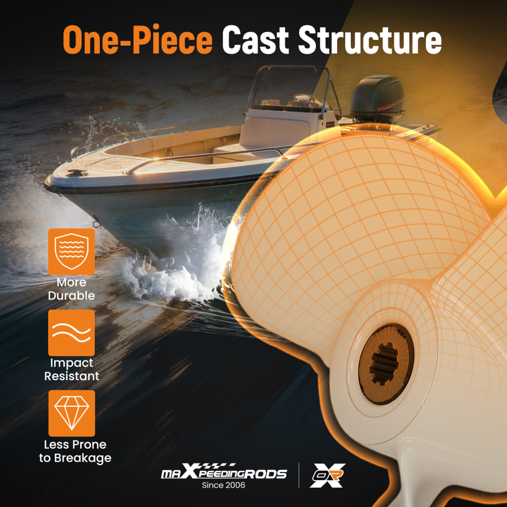 11 x 15 Propeller compatible for Yamaha F30/F40/F50/F60 4-Stroke 69W-45943-00-EL