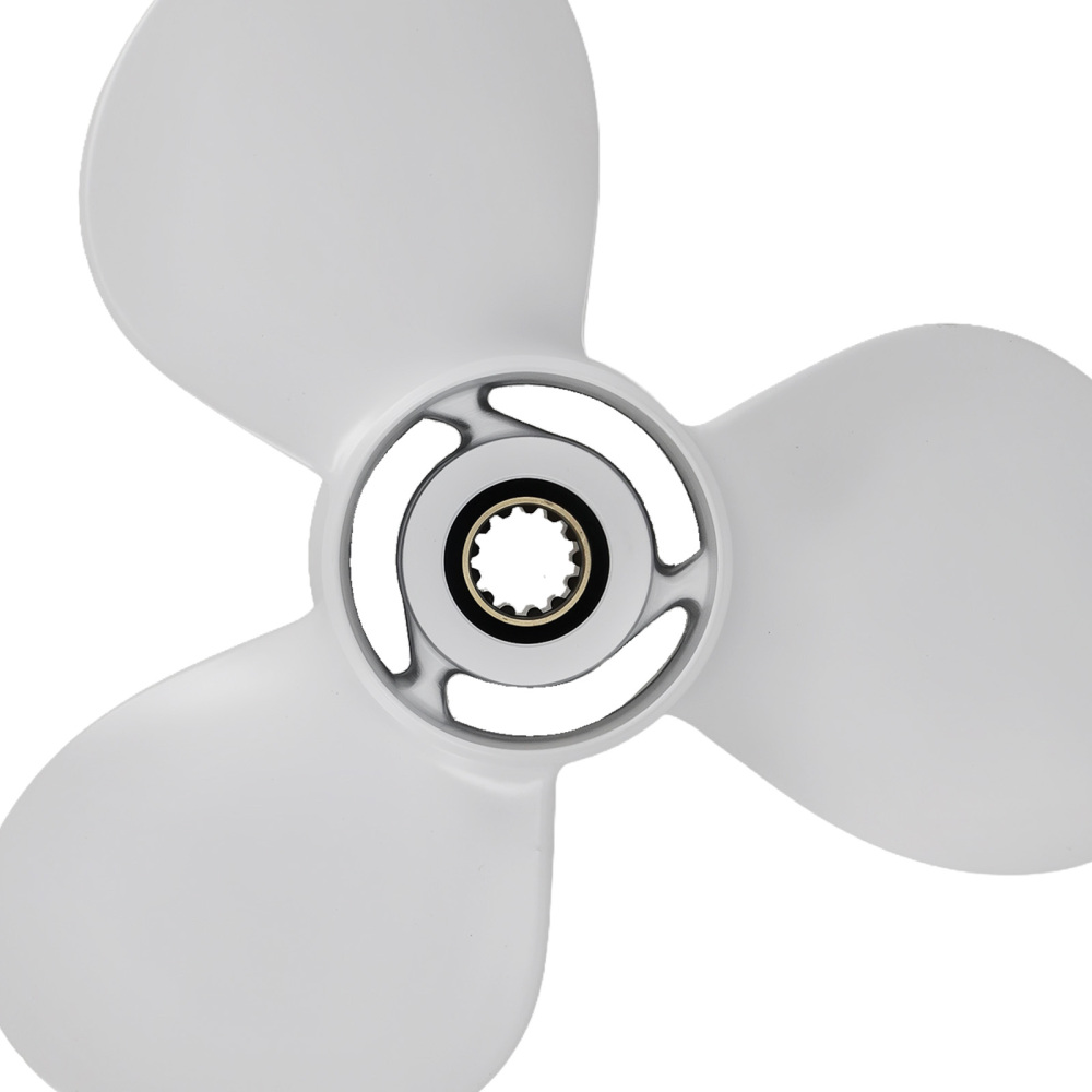 11 3 Blade Aluminum Propeller compatible for Yamaha 25-60HP 69W-45947-00-EL Right Hand