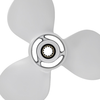 11 3 Blade Aluminum Propeller compatible for Yamaha 25-60HP 69W-45947-00-EL Right Hand