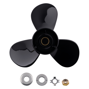 15 Aluminum Boat Propeller compatible for Mercury 25-70HP 48-73140A45 3 Blade RH
