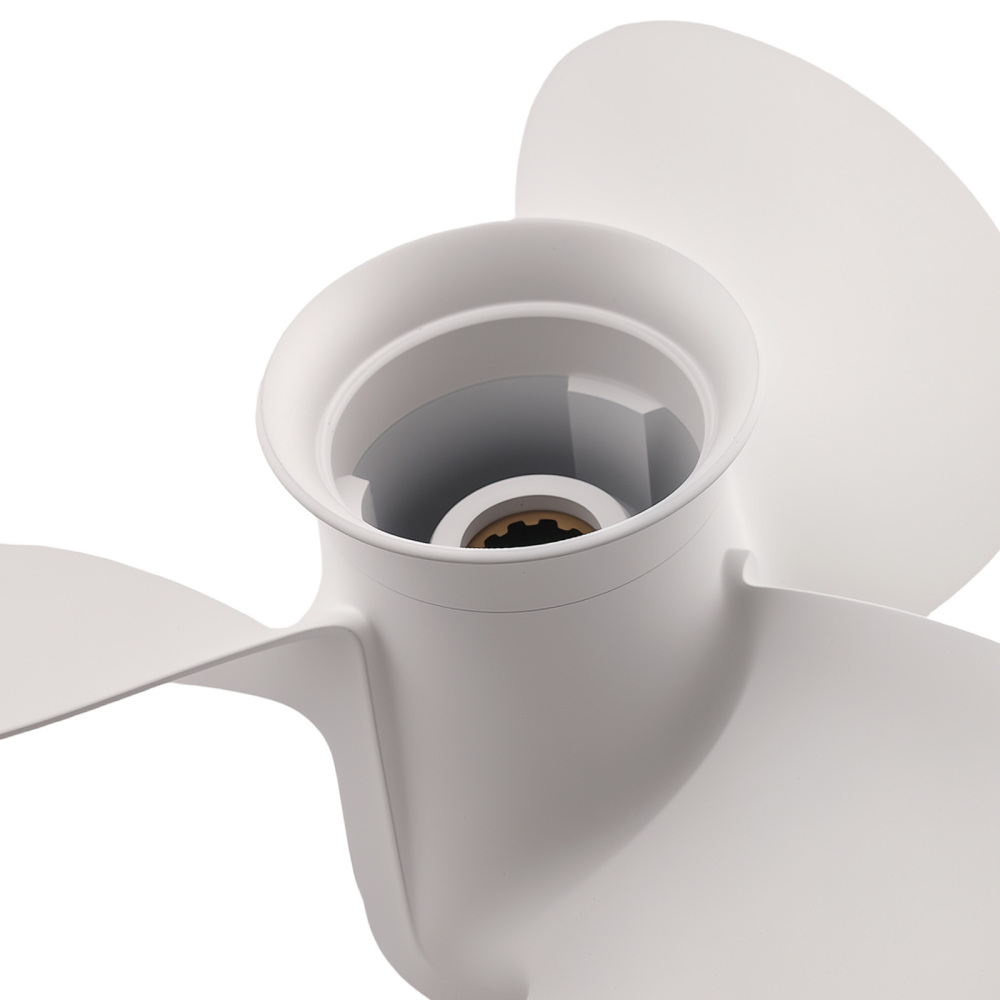 10 1/2 Pitch Boat Propeller 9 7/8 compatible for Yamaha 20HP 25HP 30HP Aluminum