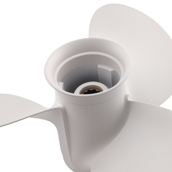 10 1/2 Pitch Boat Propeller 9 7/8 compatible for Yamaha 20HP 25HP 30HP Aluminum