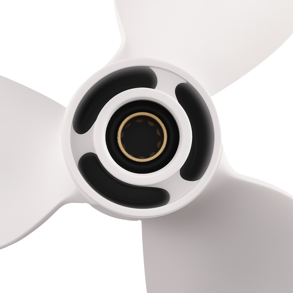 10 1/2 Pitch Boat Propeller 9 7/8 compatible for Yamaha 20HP 25HP 30HP Aluminum