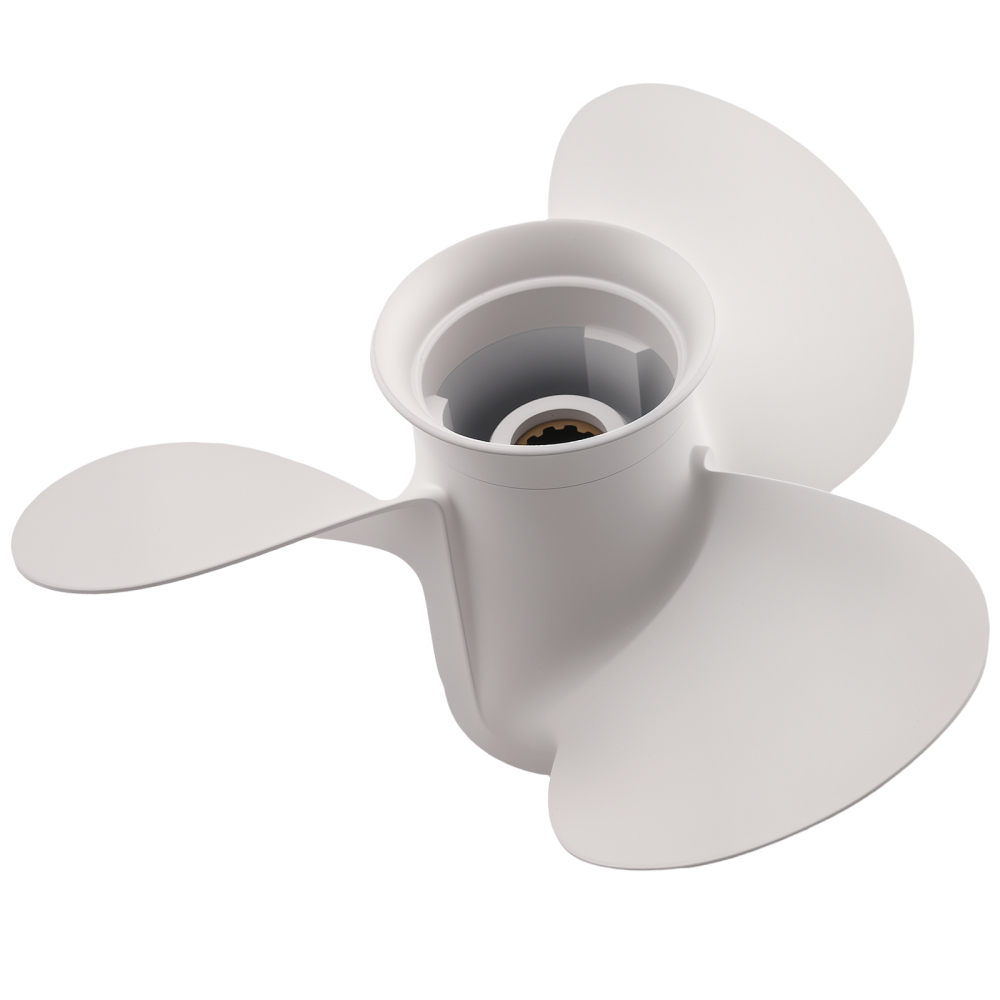 10 1/2 Pitch Boat Propeller 9 7/8 compatible for Yamaha 20HP 25HP 30HP Aluminum