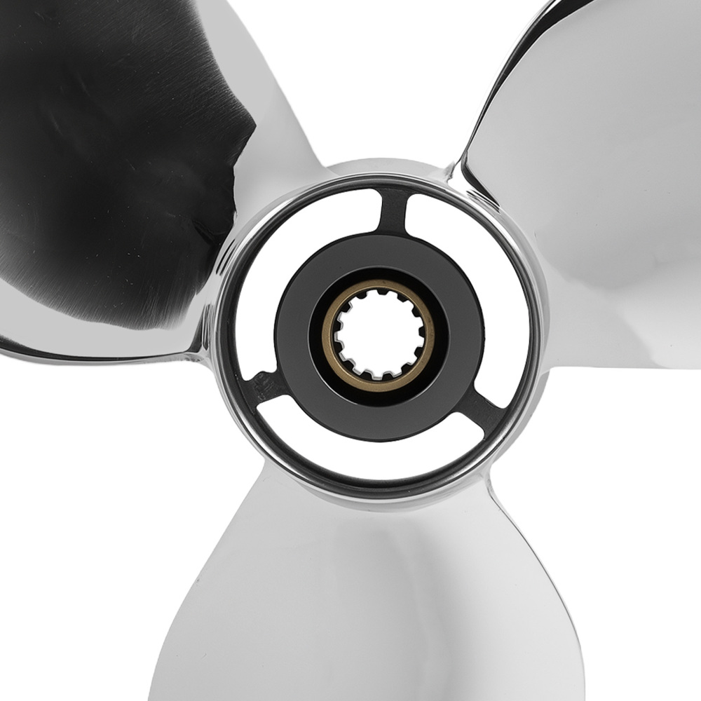 11 1/8 Boat Propeller compatible for Yamaha 40HP 50HP 60HP Right Hand Rotation