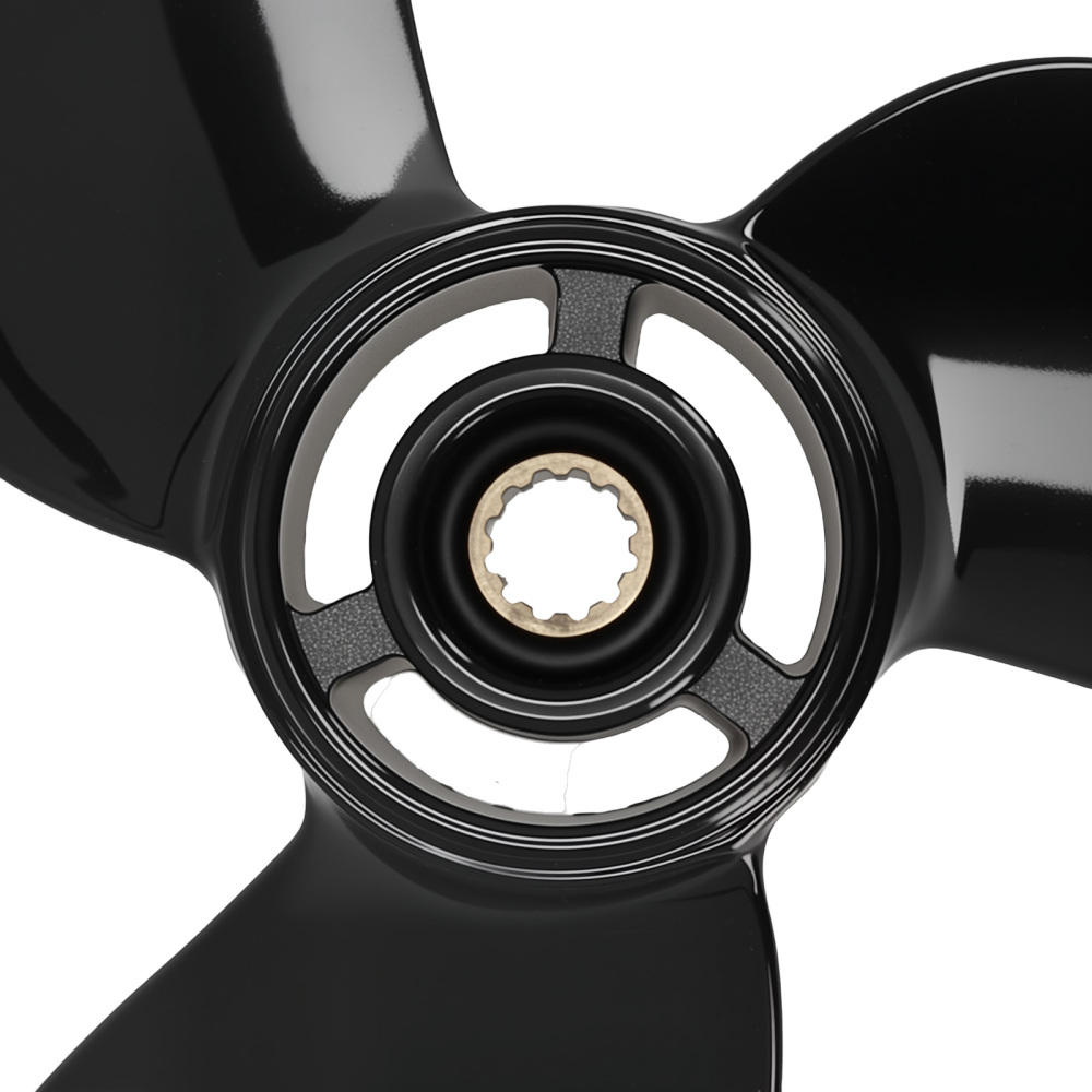 3 Blade Aluminum Propeller compatible for Mercury 4 5 6hp 48-812950A02 8 Pitch