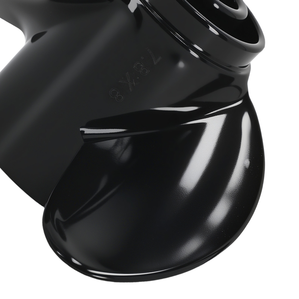 3 Blade Aluminum Propeller compatible for Mercury 4 5 6hp 48-812950A02 8 Pitch