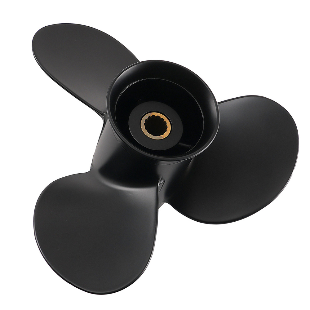 3 Blade 9.25x9 Propeller compatible for Tohatsu compatible for Nissan 9.9-18HP 48-897750A11 RH