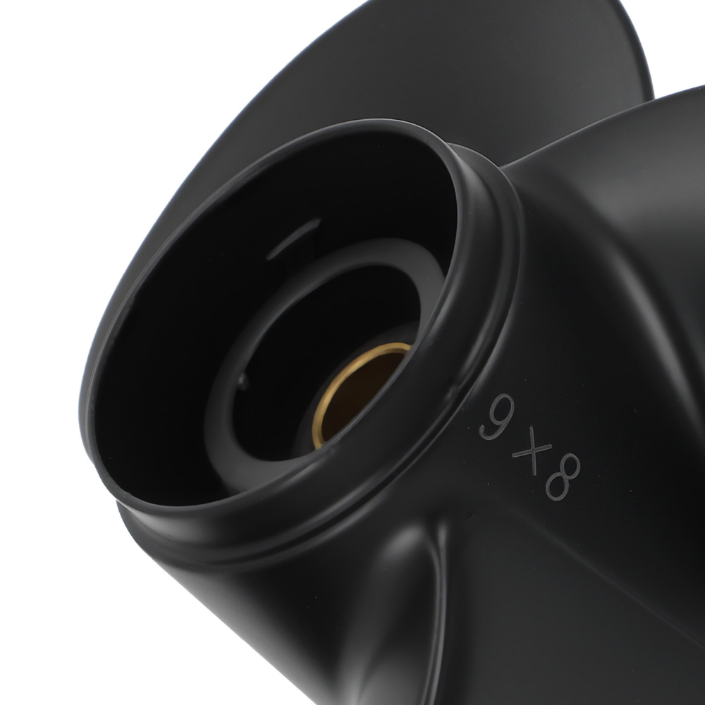 3 Blade Aluminum Boat Propeller compatible for Mercury 6-15HP 8 Pitch 48-828154A12