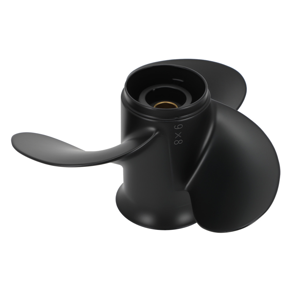 3 Blade Aluminum Boat Propeller compatible for Mercury 6-15HP 8 Pitch 48-828154A12