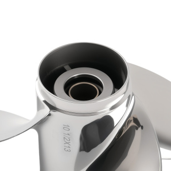 10 1/2 Marine Propeller compatible for Mercury 40-60HP 13 Pitch 48-855858A46 SS