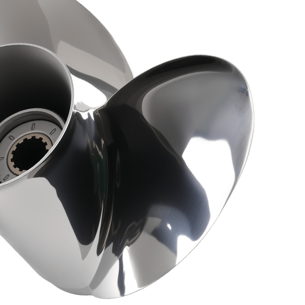 10 1/2 Marine Propeller compatible for Mercury 40-60HP 13 Pitch 48-855858A46 SS