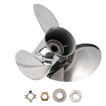 10 1/2 Marine Propeller compatible for Mercury 40-60HP 13 Pitch 48-855858A46 SS