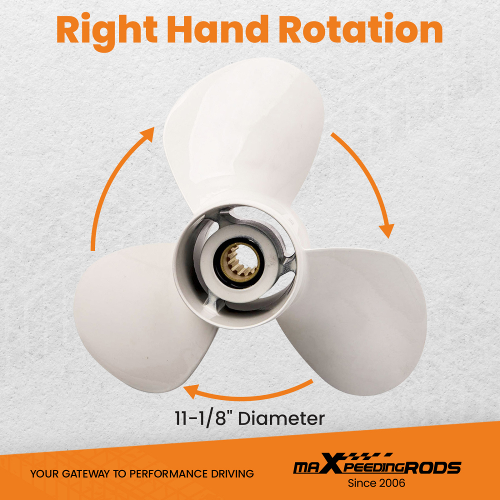 Elica in alluminio compatibile per HONDA per modelli compatibile per YAMAHA 30 40 50 60 cv 2 e 4 tempi