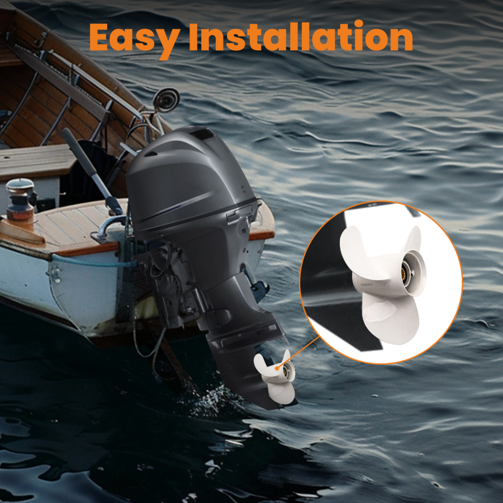 Elica in alluminio compatibile per HONDA per modelli compatibile per YAMAHA 30 40 50 60 cv 2 e 4 tempi