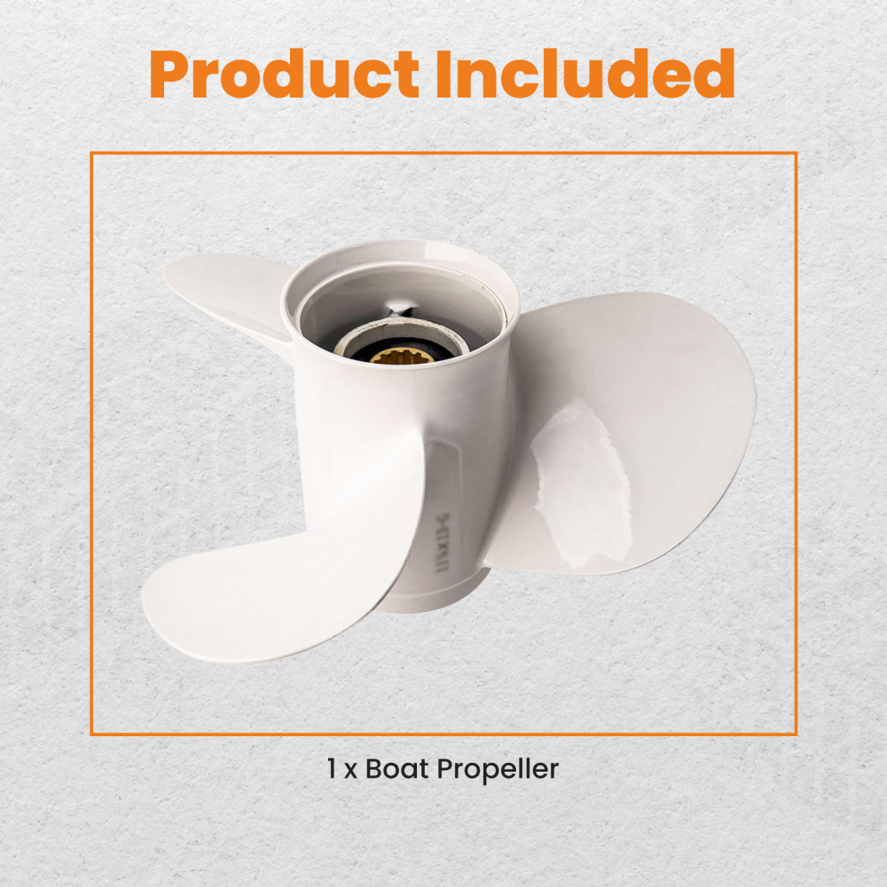 Elica in alluminio compatibile per HONDA per modelli compatibile per YAMAHA 30 40 50 60 cv 2 e 4 tempi