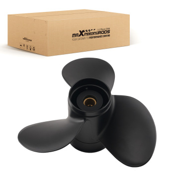 10 Spline Aluminum Propeller compatible for Suzuki DT9.9 DF15 8-20HP 58100-90L60-019