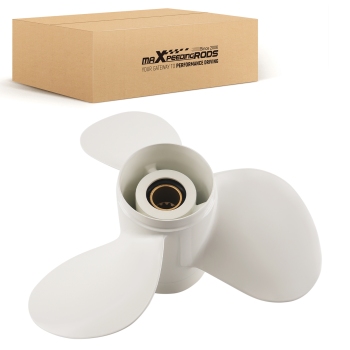3 Blade Propeller compatible for Yamaha 40HP 50HP 60HP 663-45956-01-00 9 Pitch 13 Spline