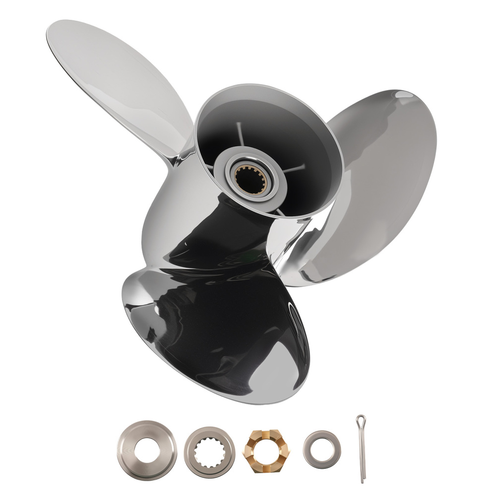 15.5 Boat Propeller compatible for Yamaha Outboard 150-300HP 17 6CE-45978-20-00