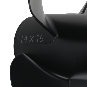 Elica 14 Pollici 19 Passo compatibile per Mercruiser 135-300HP 4 Pale Alluminio