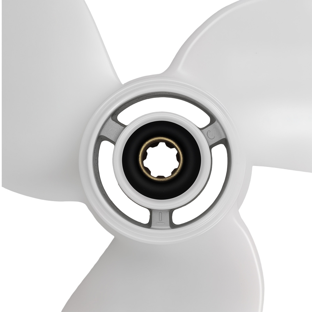 3 Blade 7.5 Pitch Prop compatible for Yamaha Outboard 6-8HP 9.9HP 6G1-45943-00