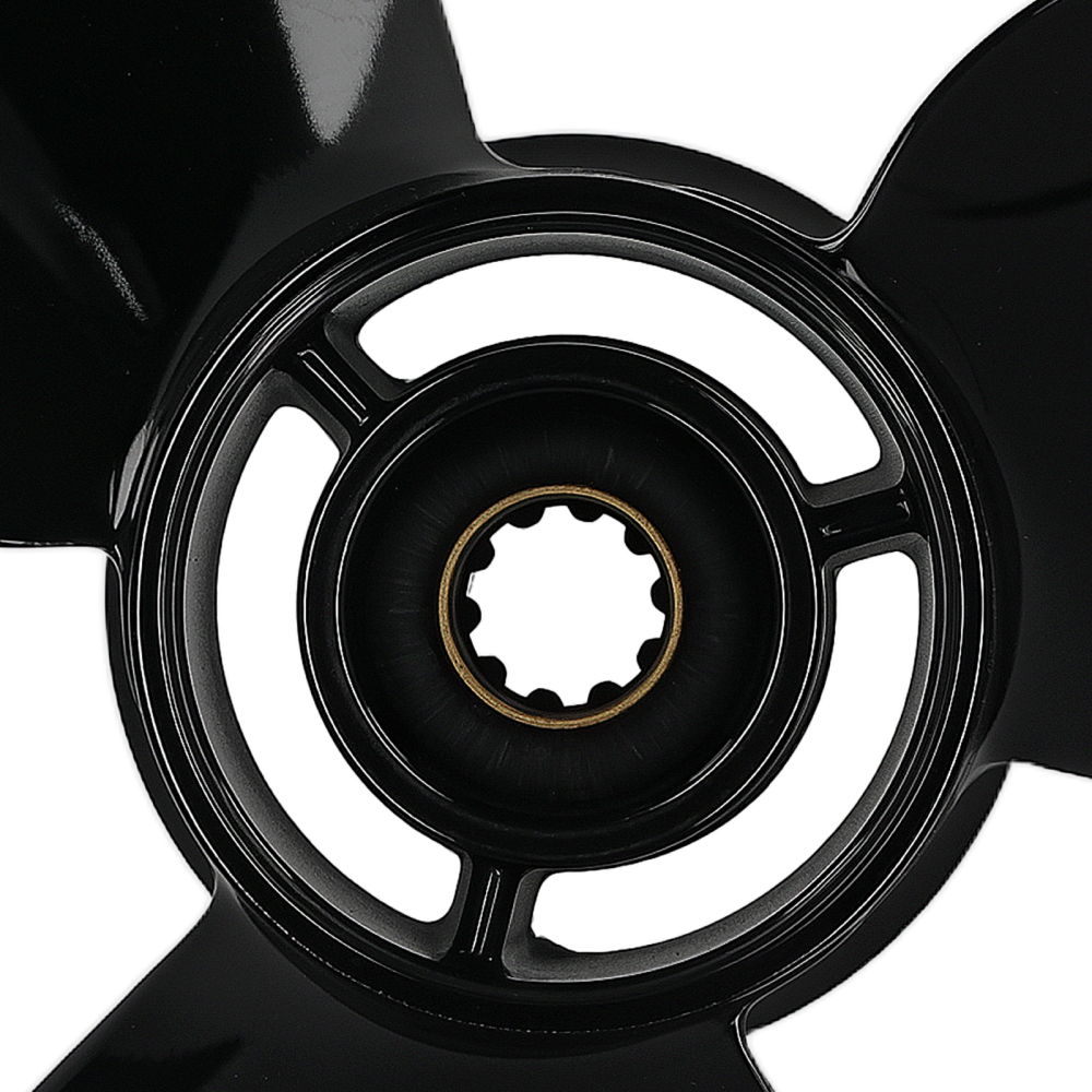 10 Spline Aluminum Prop compatible for Mercury Tohatsu 25-30HP 48-896896A40 9.5 11