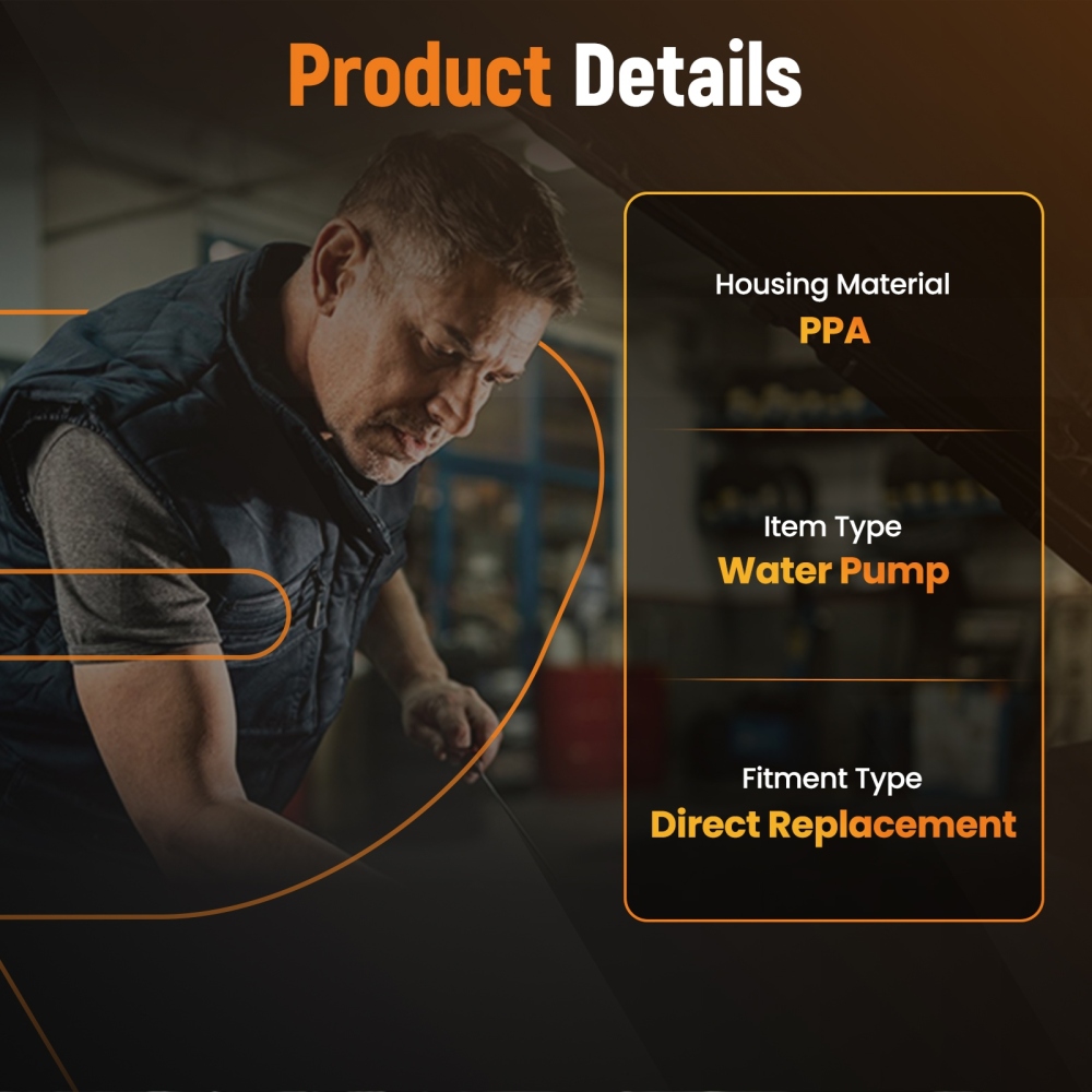 Bomba de Agua PPA Repuesto Directo compatible para Mercruiser 350 Mag Mpi Bravo 1998-2007