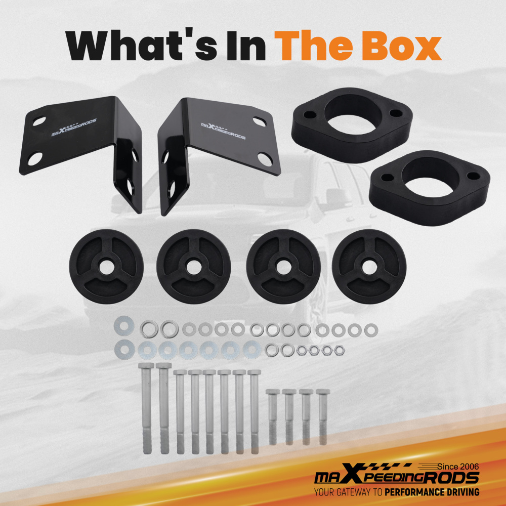 1.25 Body Lift Kit compatible for Jeep Wrangler JL 2018-2025 Nylon 32mm 4WD