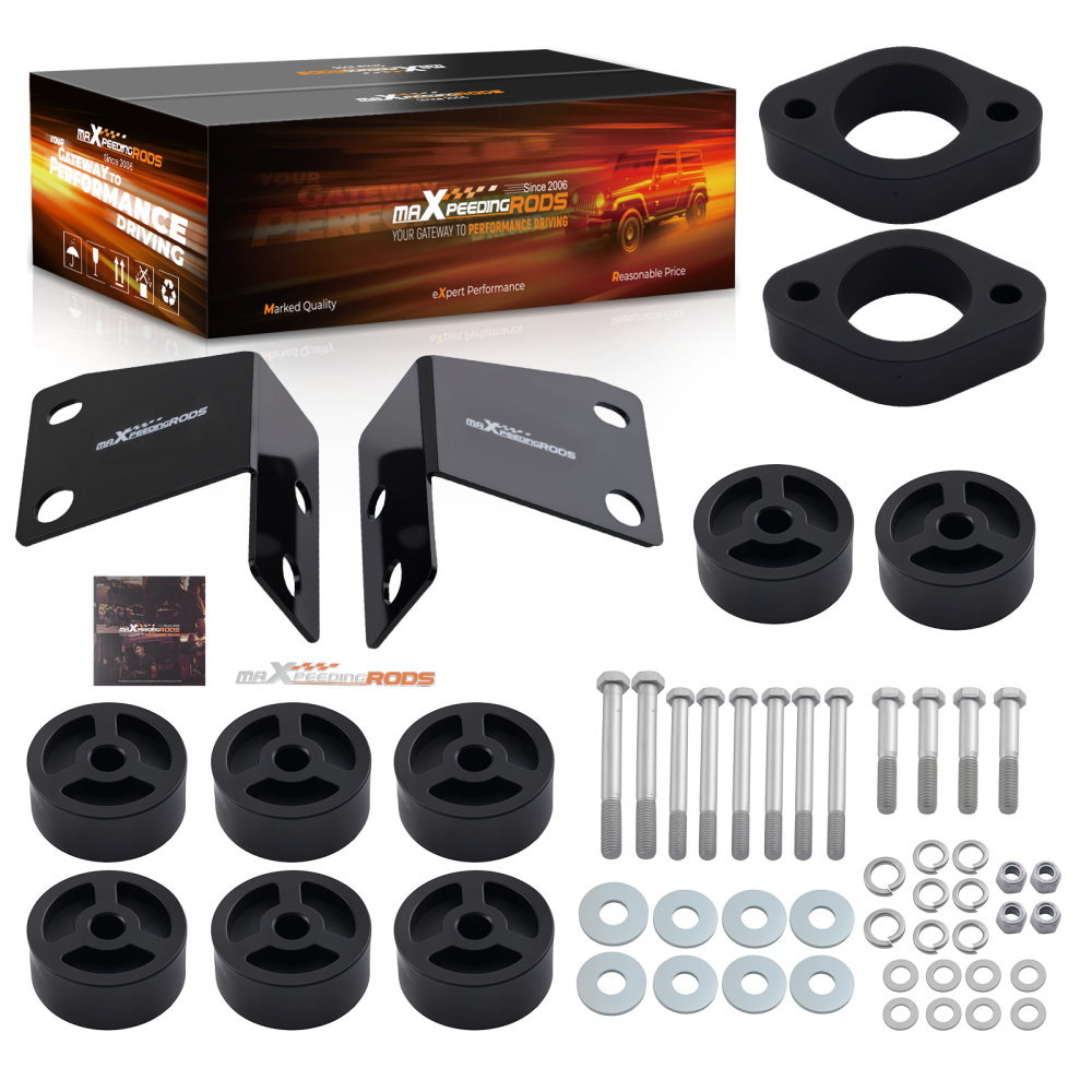 1.25 Body Lift Kit compatible for Jeep Wrangler JL 2018-2025 Nylon 32mm 4WD