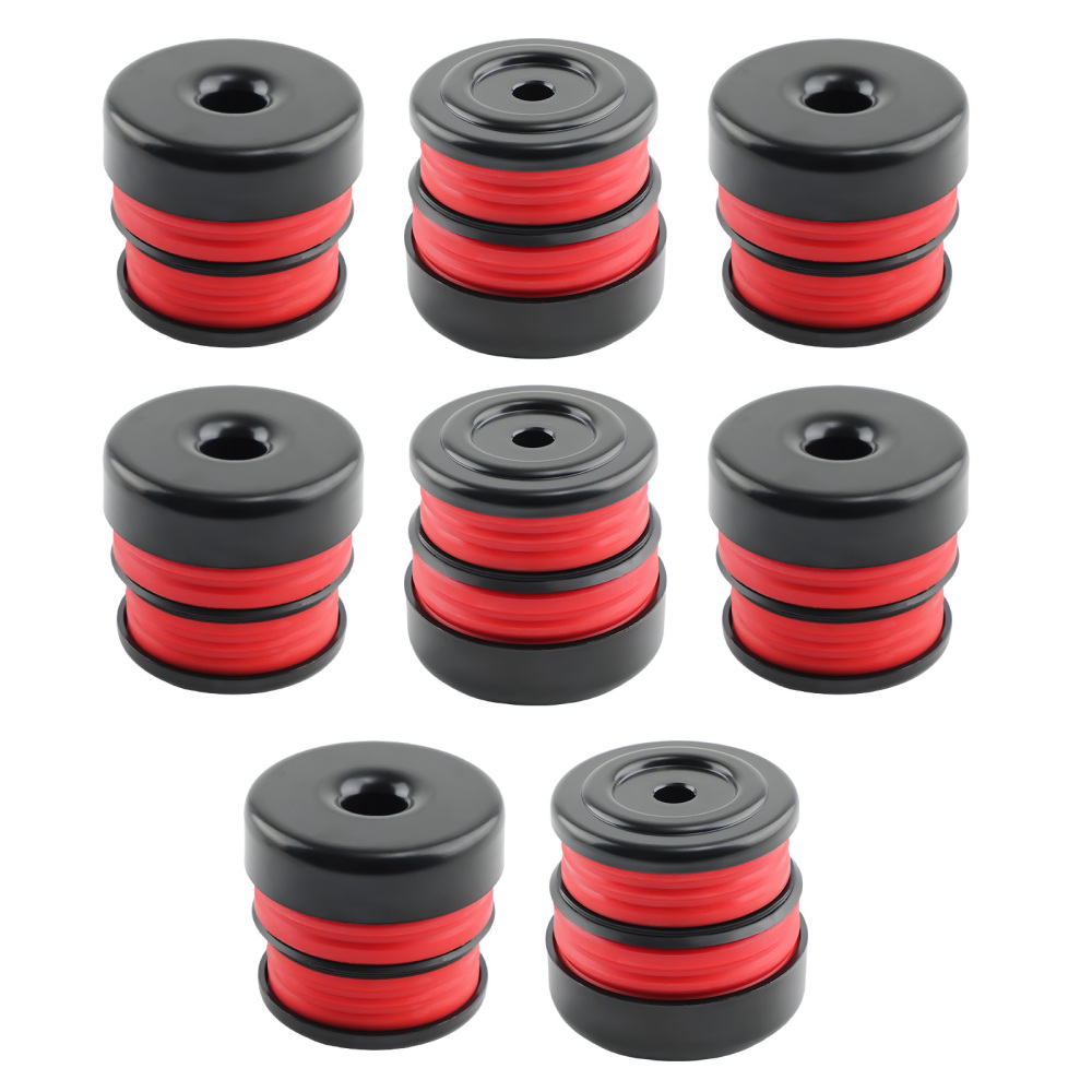 Silicone Body Mount Bushings Kit compatible for Ford Super Duty F-250/F-350 Crew Cab 08-16