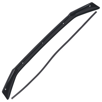 Bonnet Guard Front Black Acrylic compatible for Ford Ranger Everest 2022-Onwards