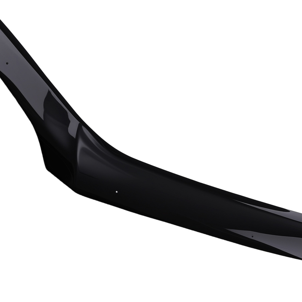 Acrylic Bonnet Guard compatible for Ford Transit MK7 2007-2013 Front Black 2.5mm