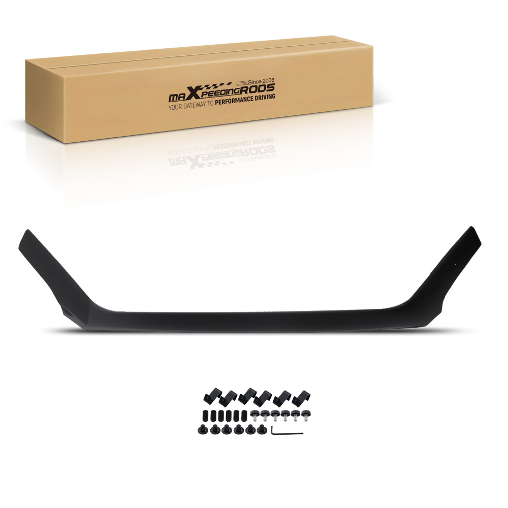 Acrylic Bonnet Guard compatible for Ford Transit MK7 2007-2013 Front Black 2.5mm