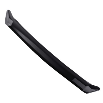 Black Acrylic Bonnet Guard compatible for Ford Transit Custom 2012-2018 Stone Deflector