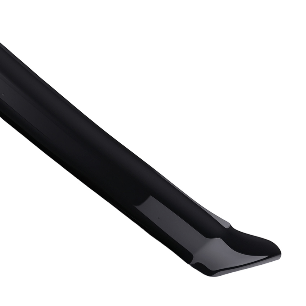 Black Acrylic Bonnet Guard compatible for Ford Transit Custom 2012-2018 Stone Deflector