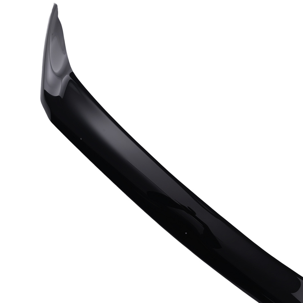 Black Acrylic Bonnet Guard compatible for Ford Transit Custom 2012-2018 Stone Deflector