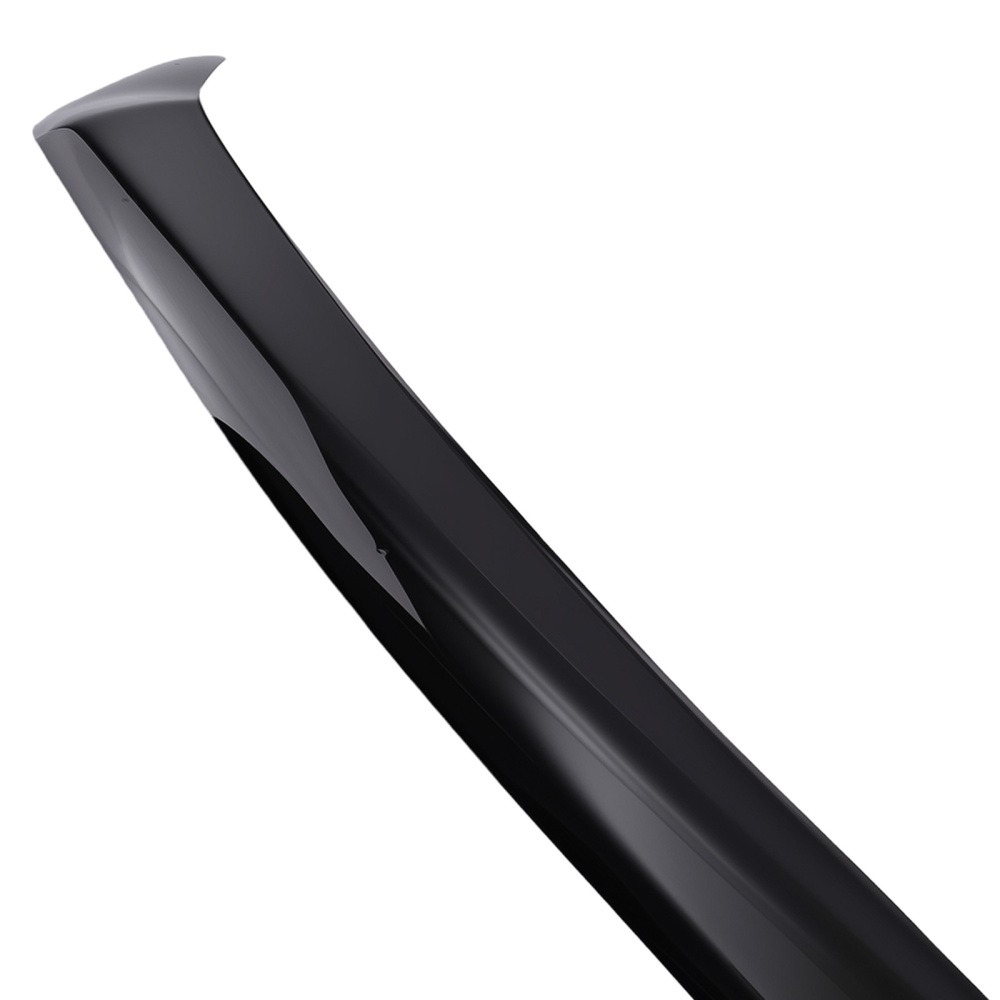 Black Acrylic Bonnet Guard compatible for Ford Transit Custom 2012-2018 Stone Deflector