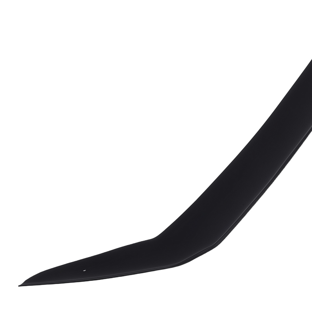 Black Acrylic Bonnet Guard compatible for Ford Transit Custom 2012-2018 Stone Deflector