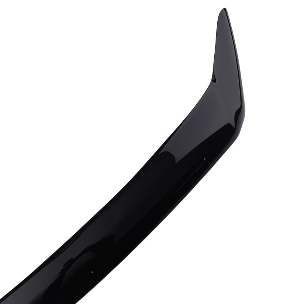 Black Acrylic Bonnet Guard compatible for Ford Transit Custom 2012-2018 Stone Deflector