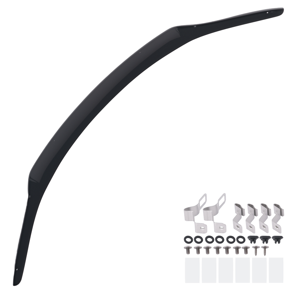 Black Front Protector Bonnet compatible for Toyota Hilux N80 2015-2020 Guard Shield